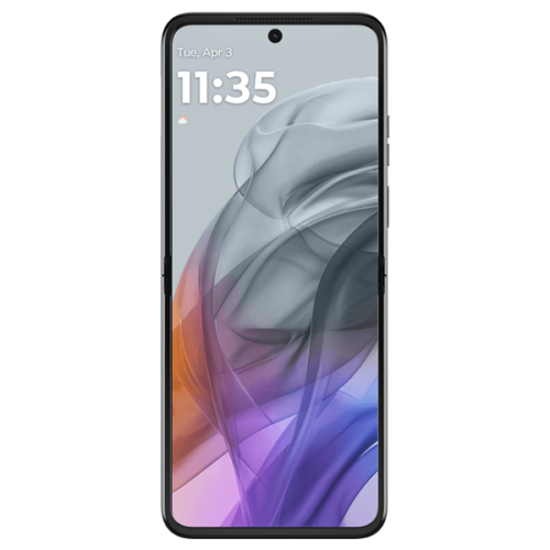 Motorola Razr 2024 koala grey front